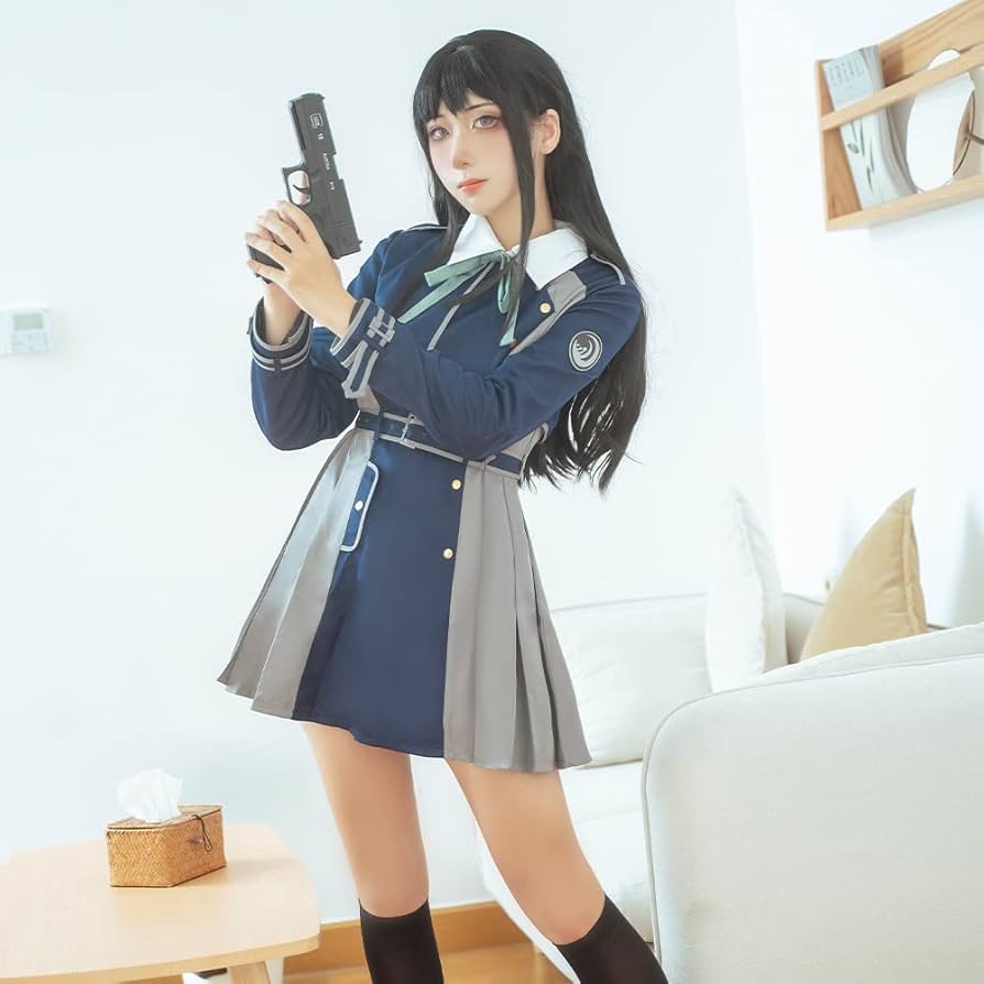 Amazon.co.jp: 井ノ上たきな 風 コスプレ衣装 井ノ上たきな